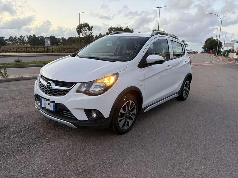 Bianco Usata 2018 Opel Karl Rocks Due volumi | 8500 € (Buon prezzo) - Immagine 1/4