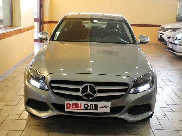Usata Mercedes C220 136 CV (100 kW) 2014 Grigio Berlina