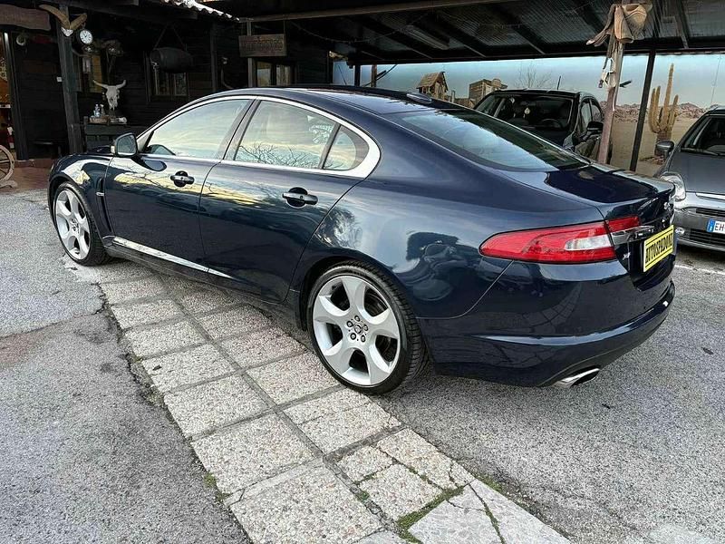 Usata Jaguar XF S 416 CV (305 kW) 2008 Blu/azzurro Berlina