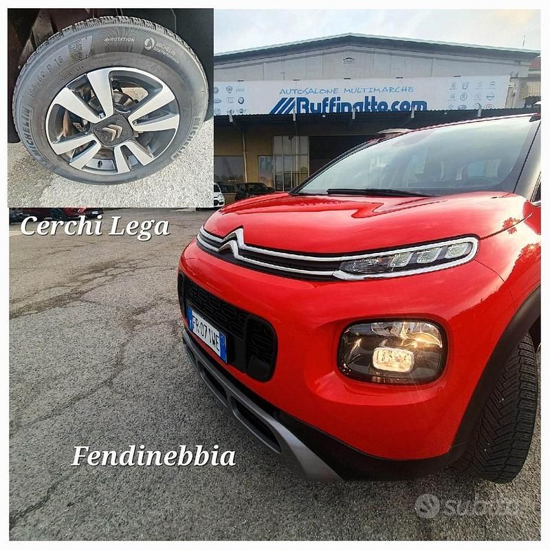 Begagnad Citroën C3 Aircross PureTech 110 HK (80 kW) 2018 Röd SUV