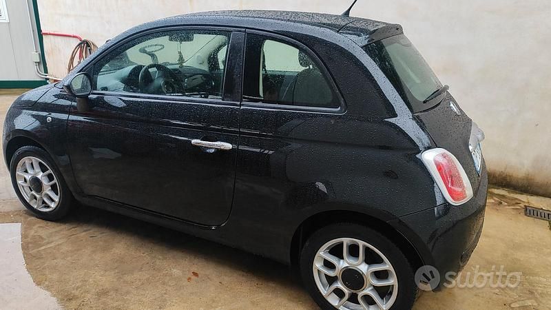 Usata Fiat 500 75 CV (55 kW) 2007 Nero Berlina