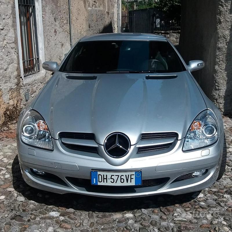 Usata Mercedes SLK200 Edition 2007 Grigio Cabrio