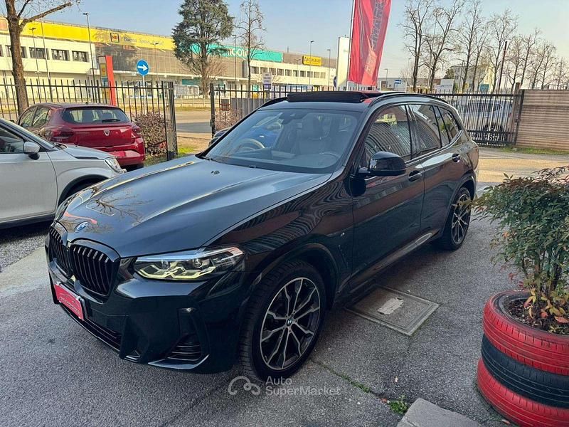 Usata BMW X3 M Sport 190 CV (139 kW) 2022 Nero SUV