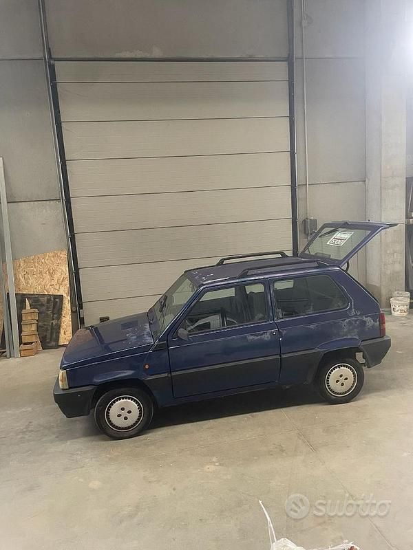 Usata Fiat Panda 2002 Blu Utilitaria