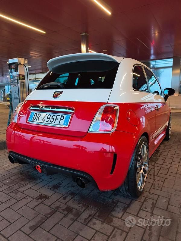 Usata Abarth 500 2008 Rosso Utilitaria