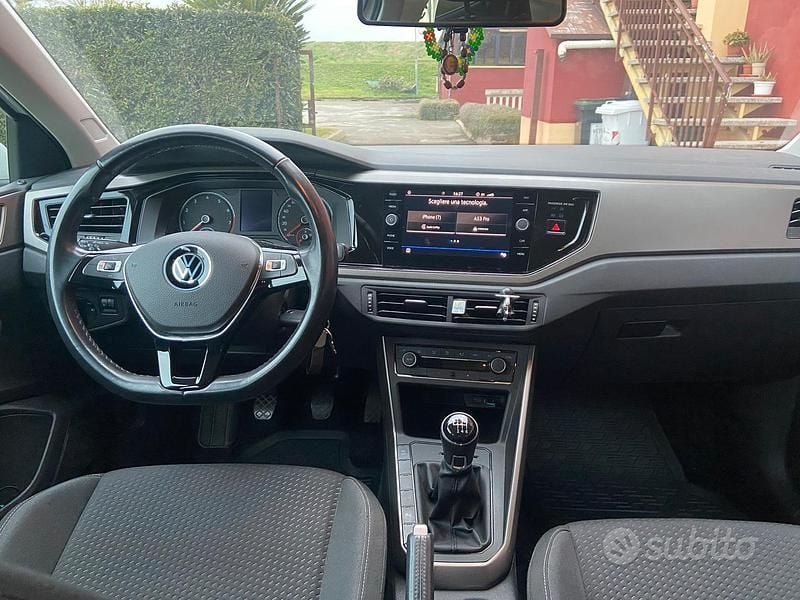 Usata VW Polo 90 CV (66 kW) 2021 Bianco Berlina