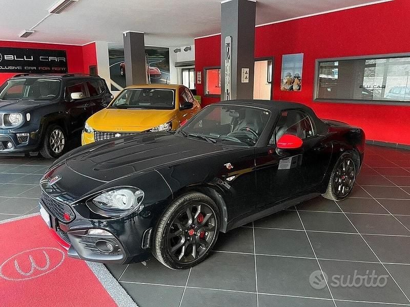 Usata Abarth 124 Spider 170 CV (125 kW) 2017 Nero Cabrio