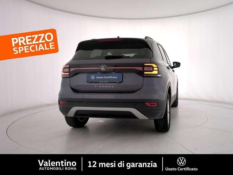 Usata VW T-Cross Style 95 CV (69 kW) 2022 Grigio SUV