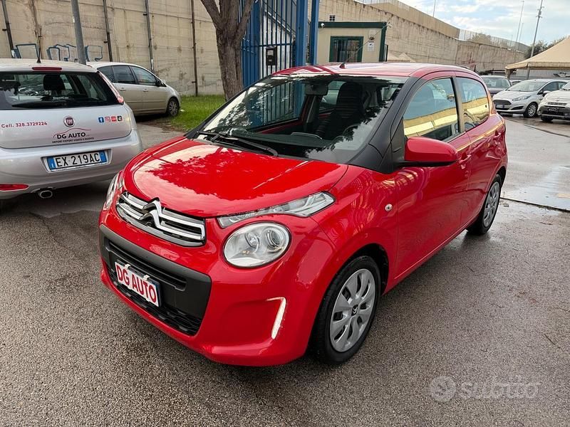 Usata Citroën C1 82 CV (60 kW) 2015 Rosso Utilitaria