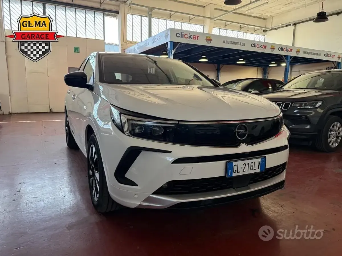 Usata Opel Grandland X Business Elegance 131 CV (96 kW) 2022 Bianco SUV