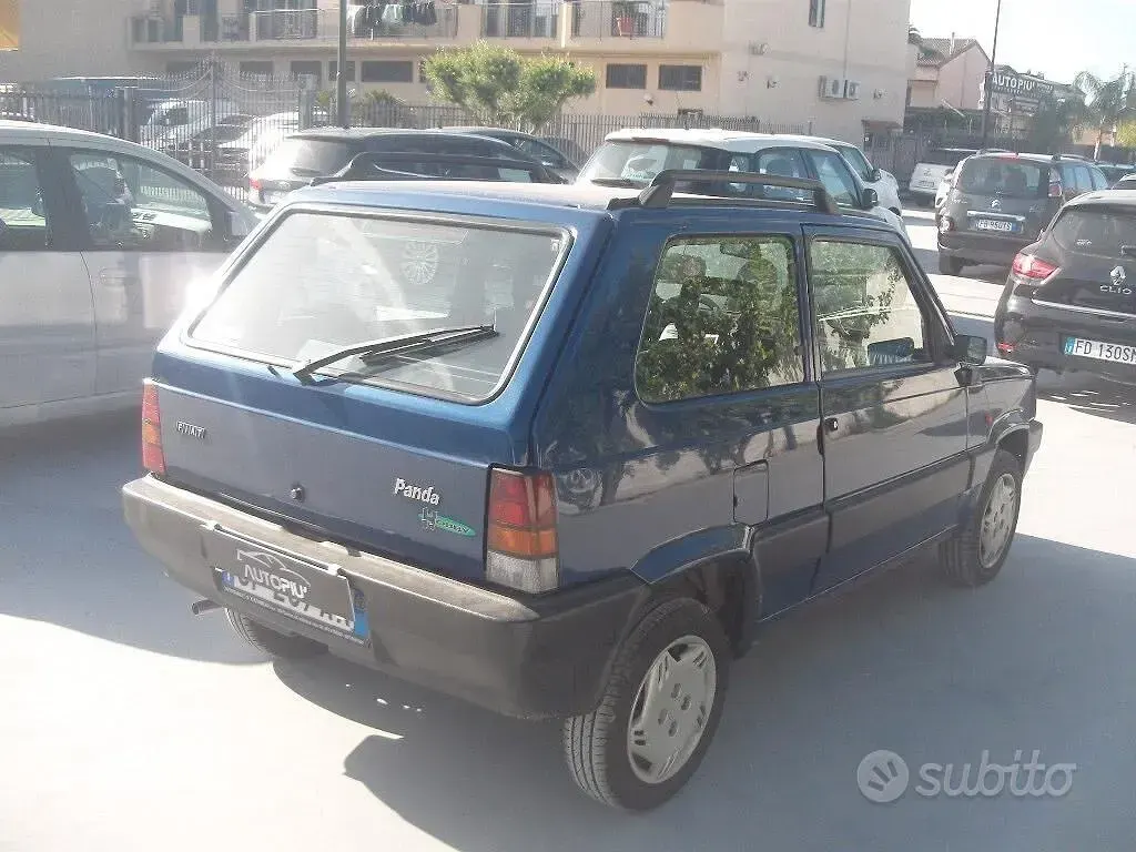 Usata Fiat Panda 54 CV (39 kW) 2003 Blu Utilitaria