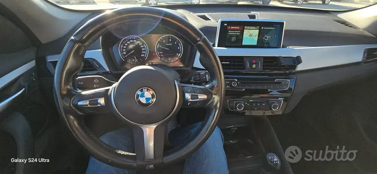 Usata BMW X1 Advantage 150 CV (110 kW) 2018 Blu SUV