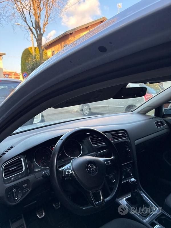 Usata VW Golf VII Business 110 CV (80 kW) 2017 Bianco Berlina