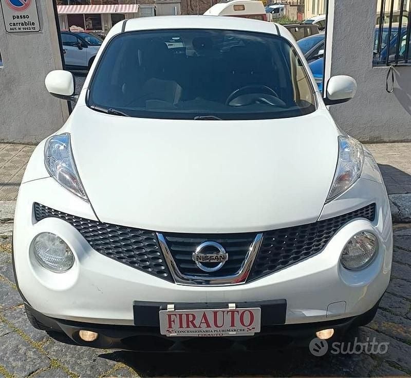 Usata Nissan Juke Tekna 110 CV (80 kW) 2013 Bianco SUV