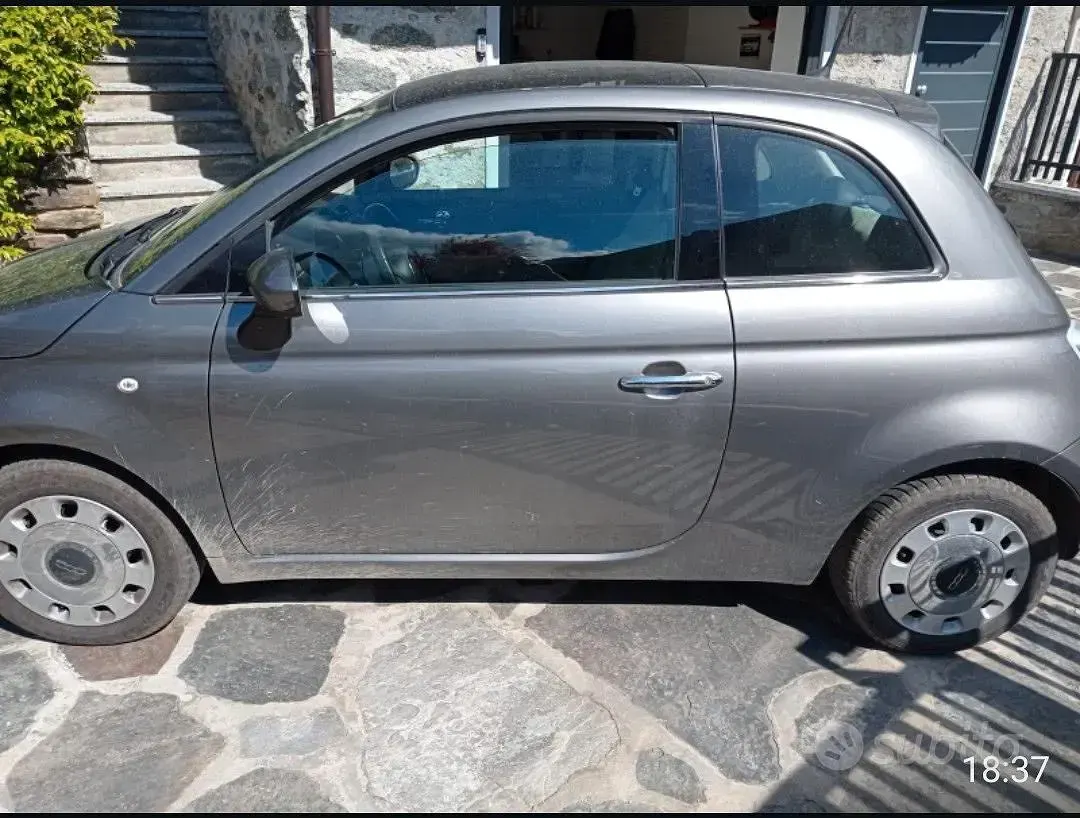 Usata Fiat 500 69 CV (50 kW) 2014 Grigio Berlina