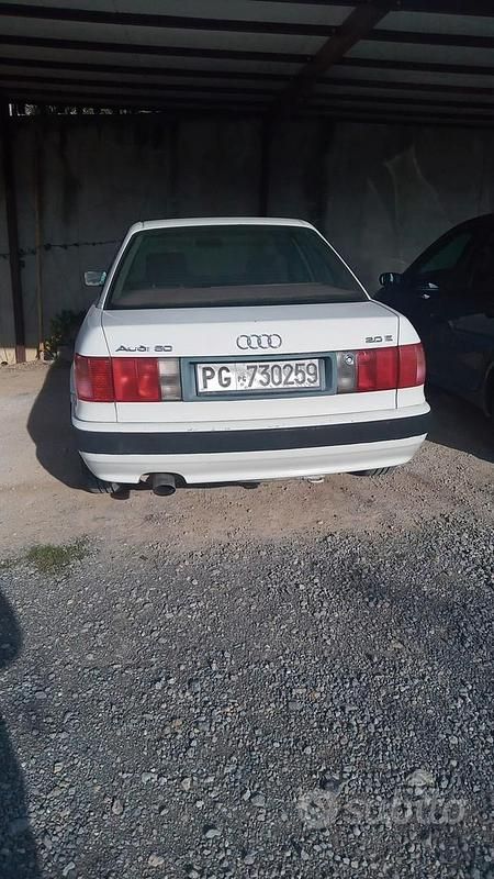 Usata Audi 80 116 CV (85 kW) 1992 Bianco Berlina