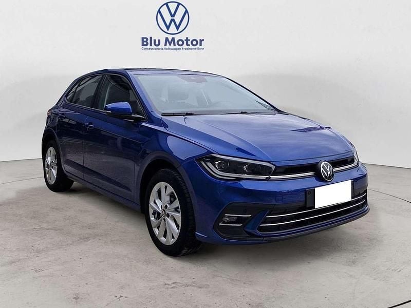 Usata VW Polo Style 95 CV (69 kW) 2025 Reef blue metallizzato Utilitaria