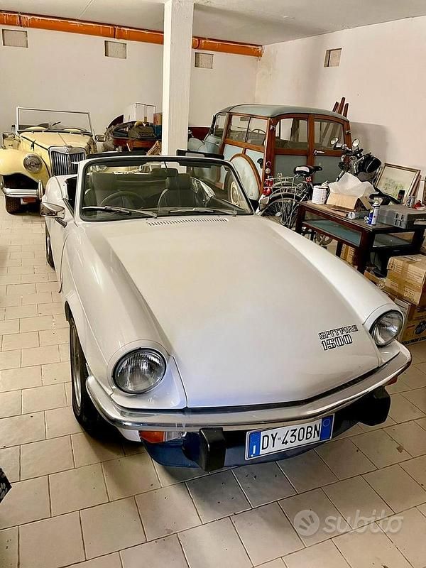 Usata Triumph Spitfire 1970 Bianco Cabrio