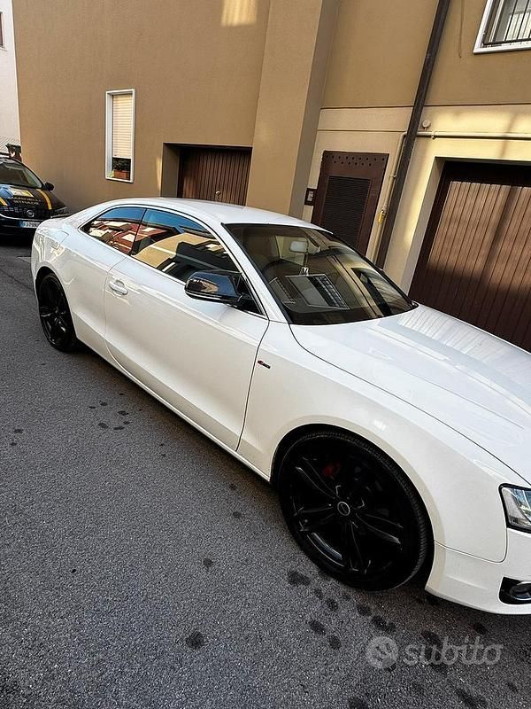 Usata Audi A5 S-Line 2008 Bianco Coupé