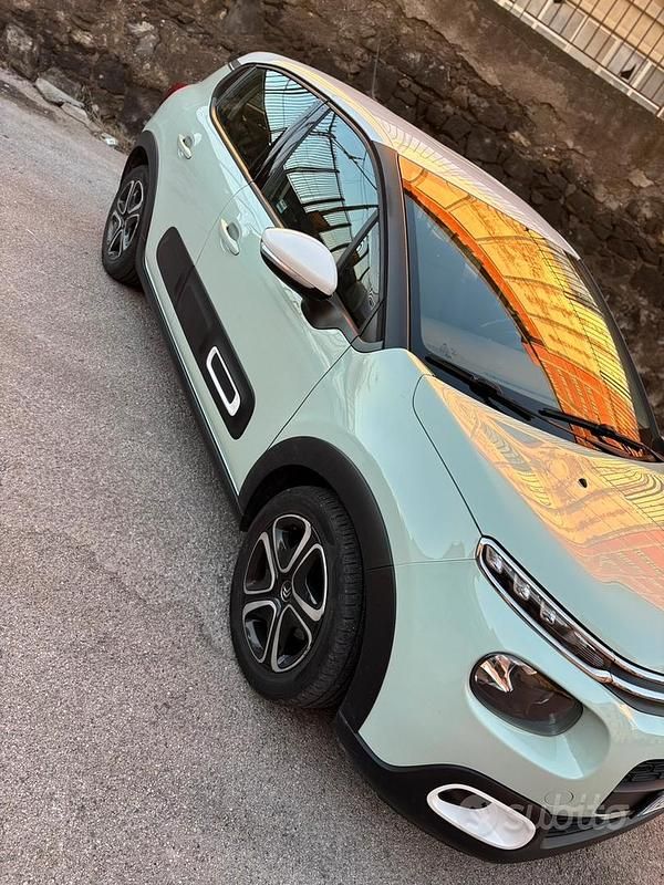 Usata Citroën C3 102 CV (75 kW) 2018 Bianco Berlina