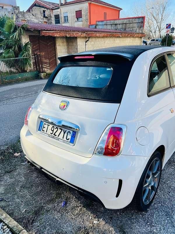 Usata Abarth 500C 140 CV (102 kW) 2014 Bianco Cabrio