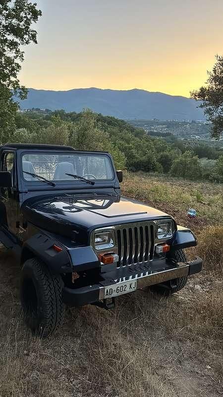 Usata Jeep Wrangler Limited 184 CV (135 kW) 1994 Blu/azzurro SUV