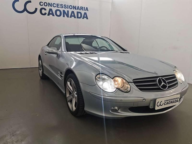 Begagnad Mercedes SL500 306 HK (225 kW) 2001 Silver Cab