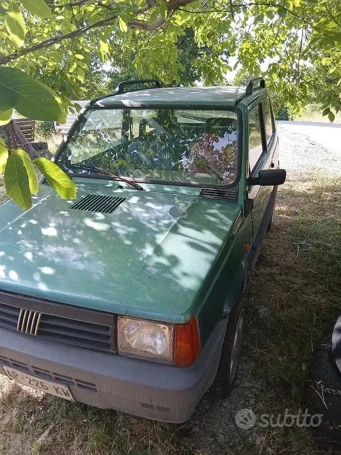 Usata Fiat Panda 39 CV (28 kW) 1997 Verde Utilitaria