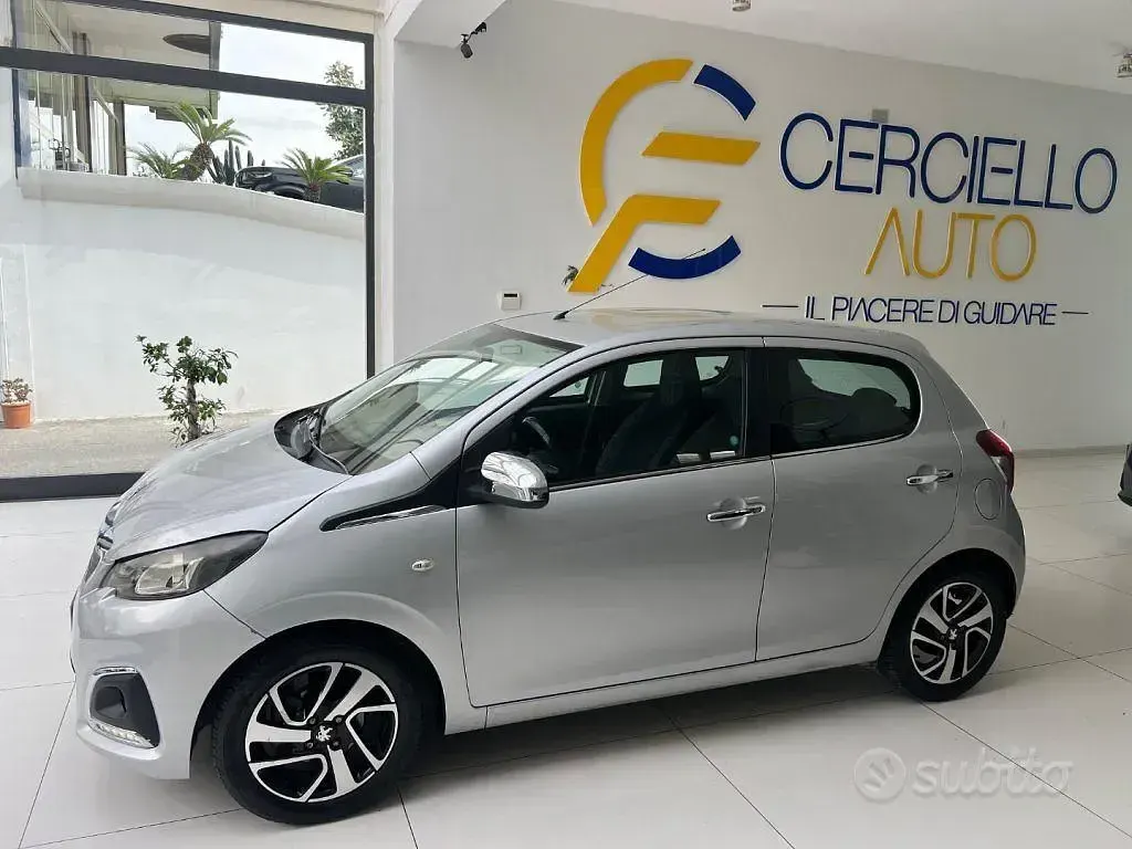 Usata Peugeot 108 Allure 82 CV (60 kW) 2016 Gray Berlina