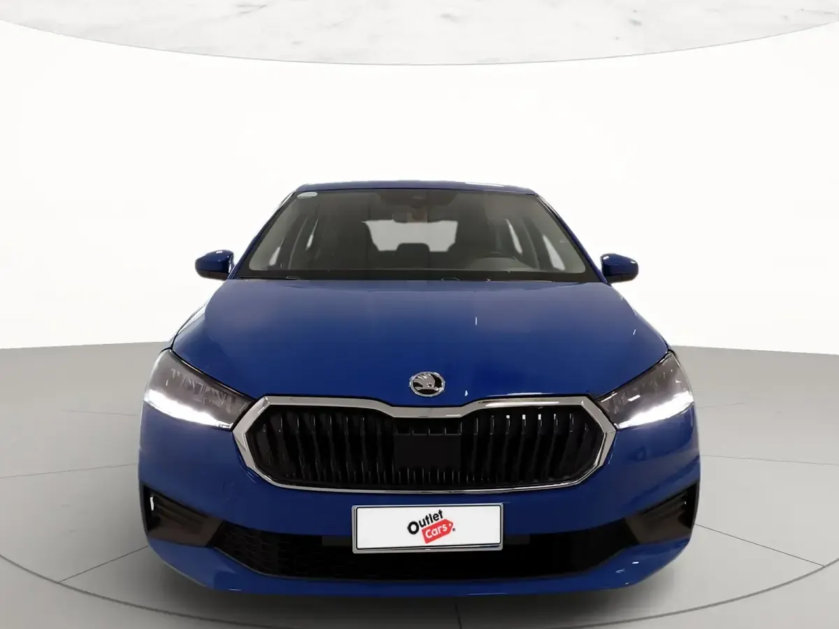 Usata Skoda Fabia Ambition 80 CV (58 kW) 2023 Blu mediterraneo Utilitaria