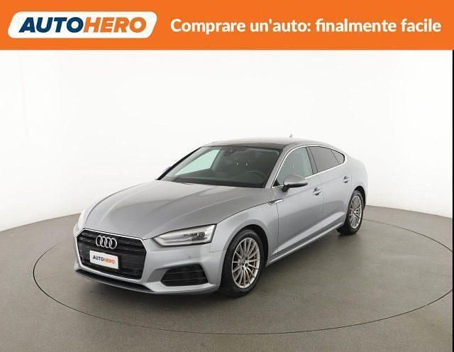 Usata Audi A5 149 CV (109 kW) 2019 Argento Coupé