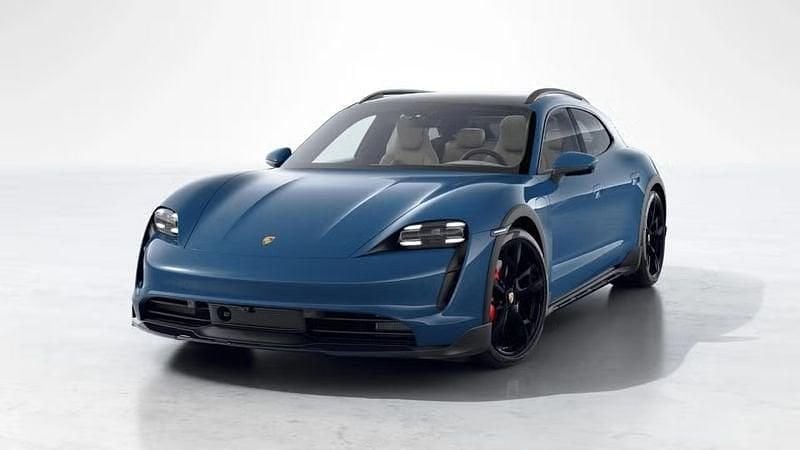 Blu/azzurro Usata 2022 Porsche Taycan Cross Turismo Station wagon | 79.900 € (Molto cara) - Immagine 1/4