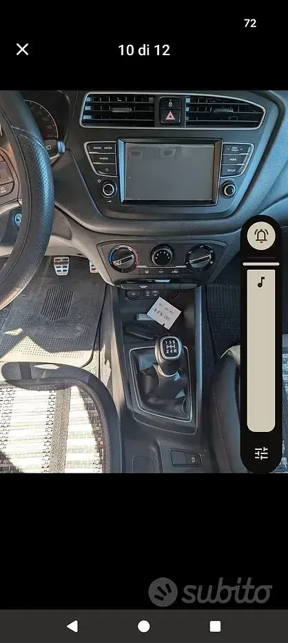 Usata Hyundai i20 75 CV (55 kW) 2020 Grigio Utilitaria