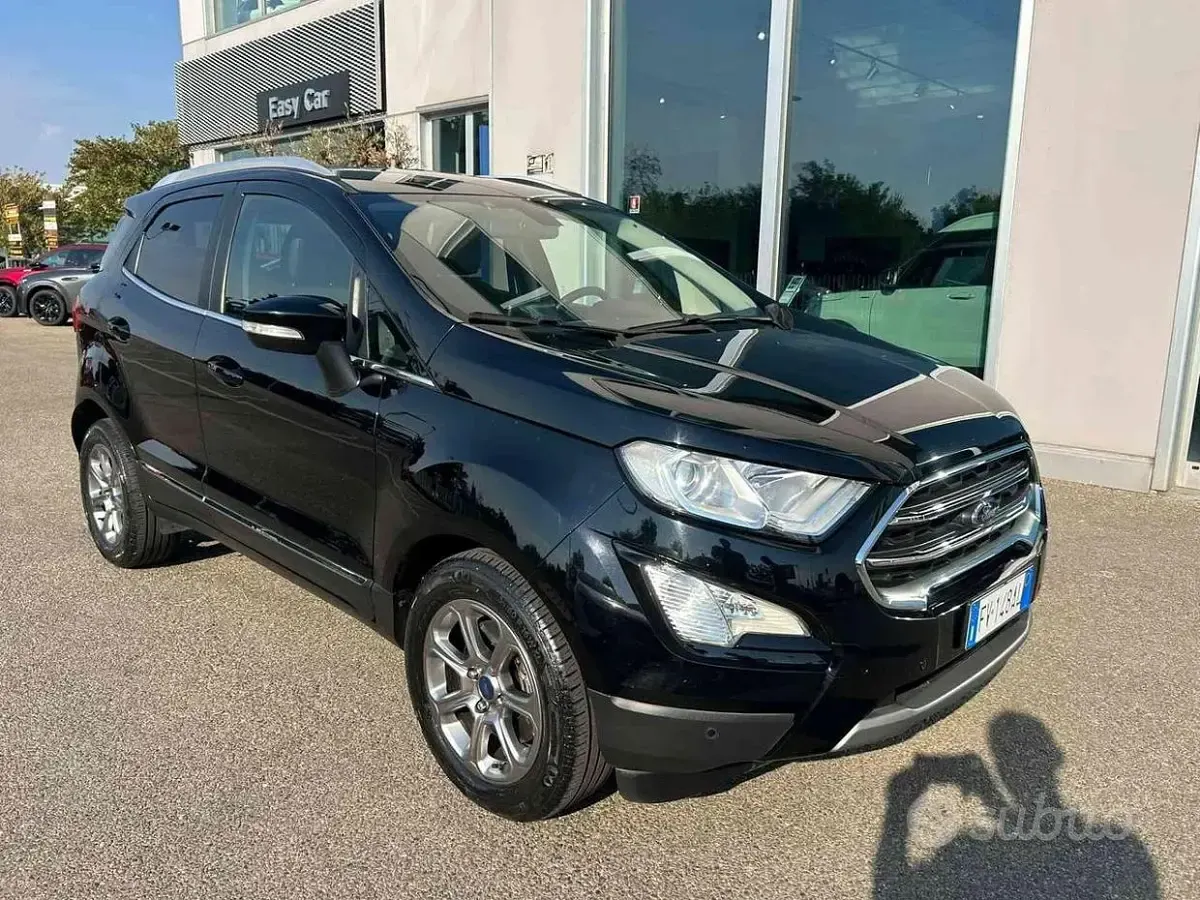 Usata Ford Ecosport Titanium 99 CV (72 kW) 2019 Nero SUV