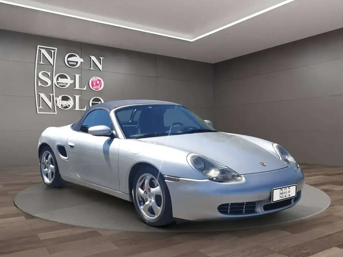 Usata Porsche 986 Boxster 252 CV (185 kW) 2000 Argento Cabrio