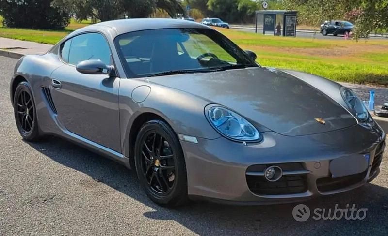 Grigio Usata 2007 Porsche Cayman Coupé | 29.900 € (Buon prezzo) - Immagine 1/4