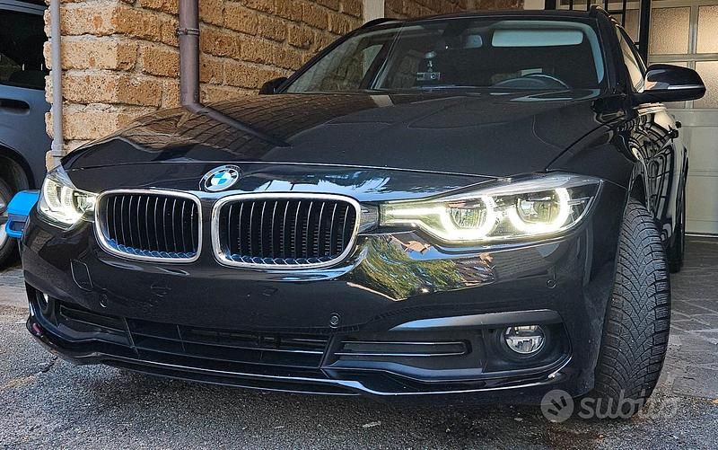 Usata BMW 316 Advantage 116 CV (85 kW) 2019 Nero Station wagon