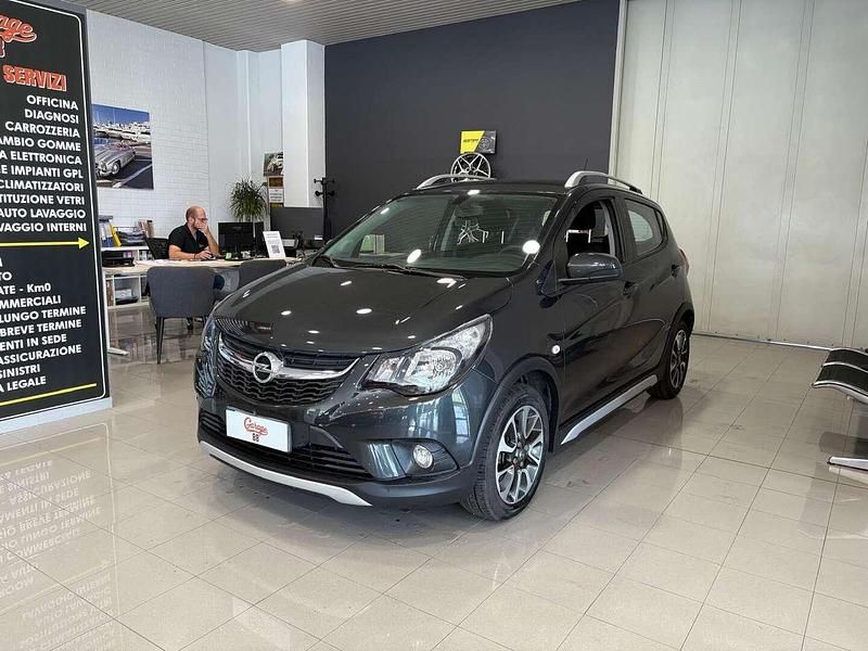 Nero metallizzato Usata 2017 Opel Karl Rocks Due volumi | 7200 € (Buon prezzo) - Immagine 1/4