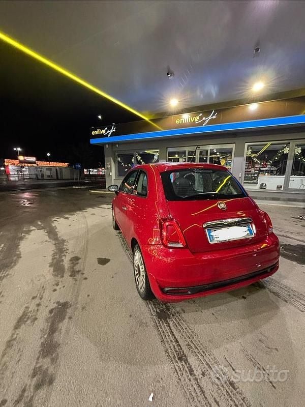 Usata Fiat 500S 2008 Rosso Utilitaria