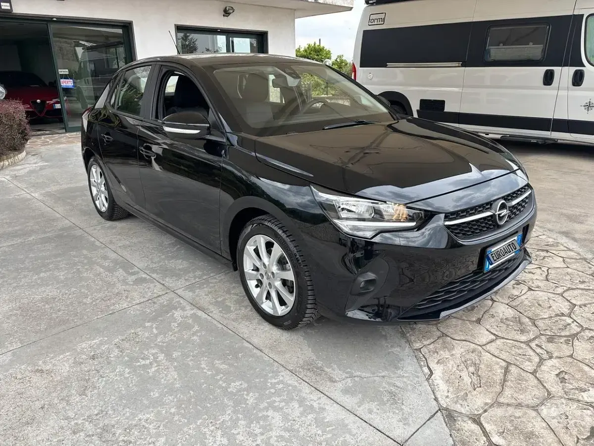 Usata Opel Corsa Edition 75 CV (55 kW) 2021 Nero Utilitaria