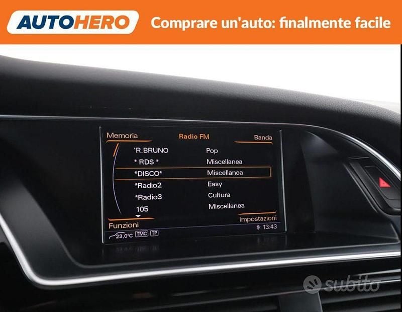 Usata Audi A5 Cabriolet 190 CV (139 kW) 2016 Nero Cabrio