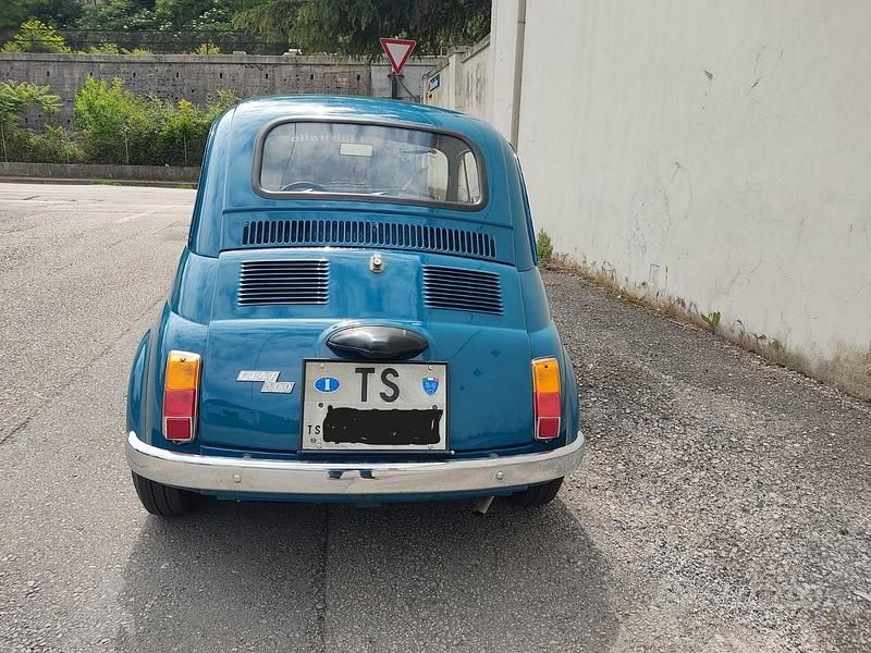 Usata Fiat 500 1960 Blu Utilitaria