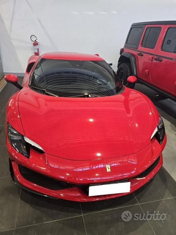 Ny Ferrari 296 663 HK (487 kW) 2025 Rød Coupe