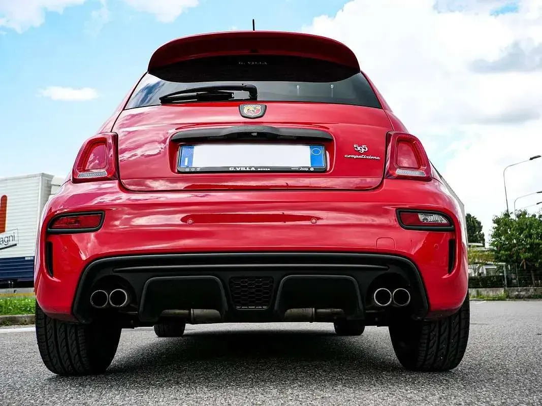 Usata Abarth 595 Competizione 179 CV (131 kW) 2019 Rosso Utilitaria