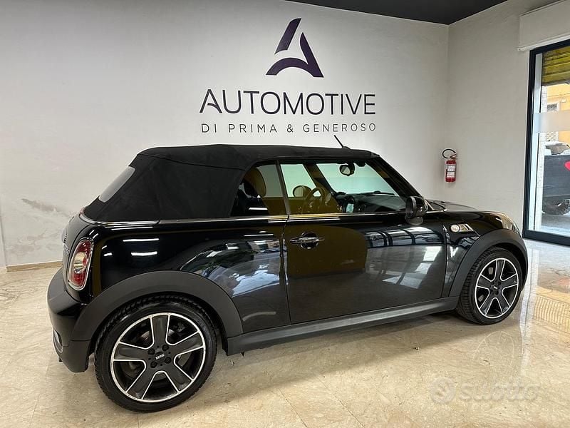 Usata Mini Cooper S Cabriolet 184 CV (135 kW) 2012 Nero Cabrio