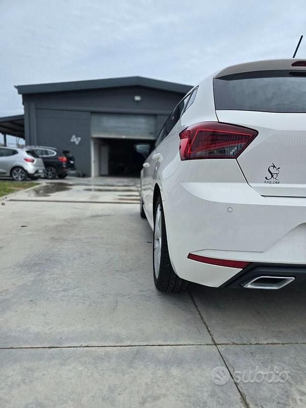 Usata Seat Ibiza FR 95 CV (69 kW) 2018 Bianco Utilitaria