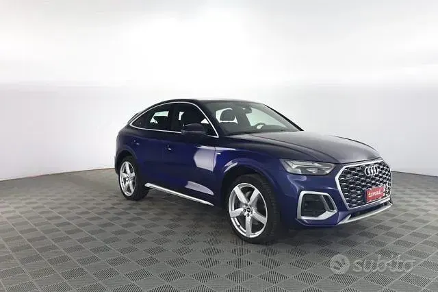Usado Audi Q5 Design 204 CV (150 kW) 2022 Azul SUV
