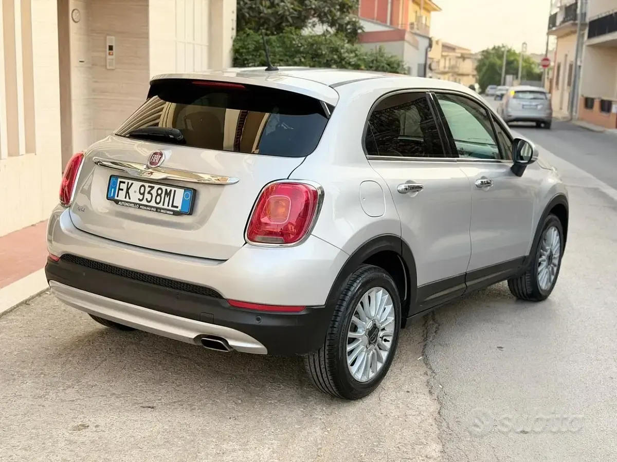 Usata Fiat 500X Lounge 120 CV (88 kW) 2017 Grigio SUV