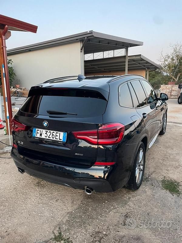 Usata BMW X3 M Sport 249 CV (183 kW) 2019 Blu SUV