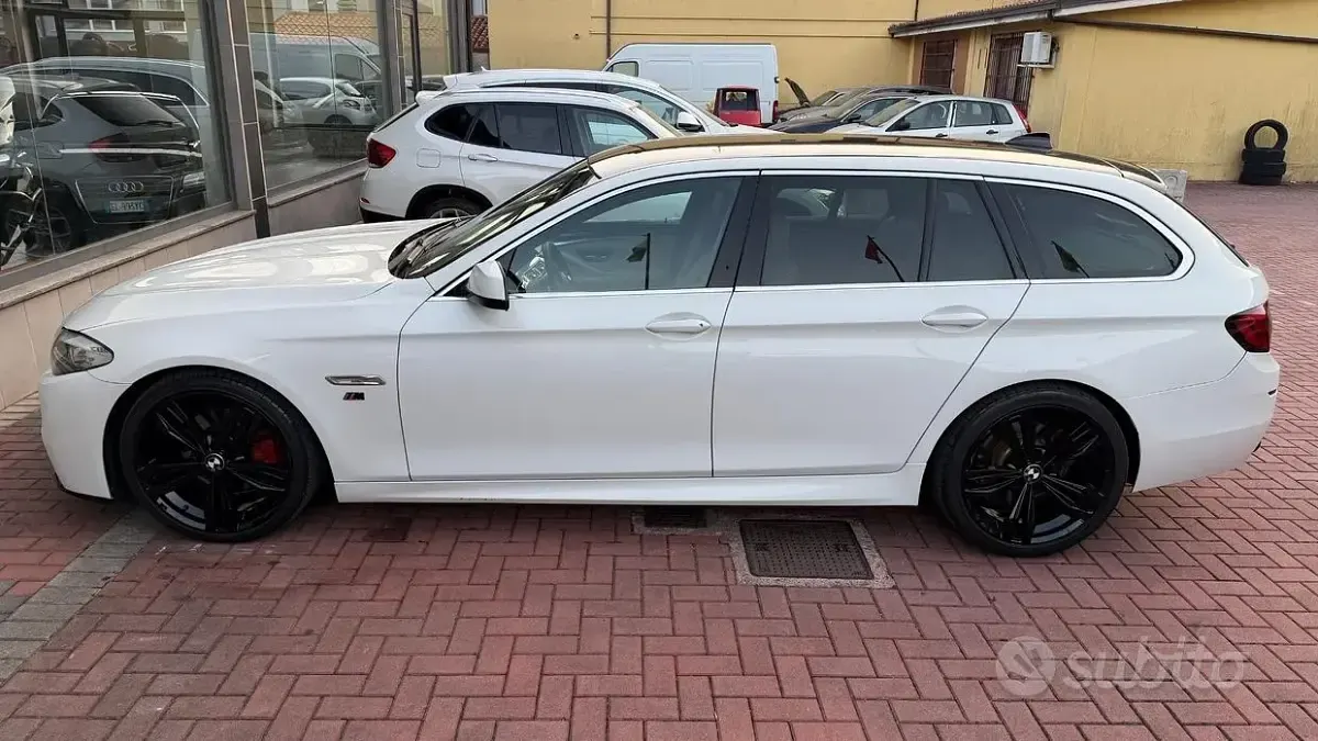 Usata BMW 520 M Sport 184 CV (135 kW) 2010 Bianco Station wagon